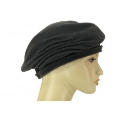 Laulhere 100% Wool  French Beret Hat Berthe Gray Made In France 7 5/87 3/4  eb-49957118